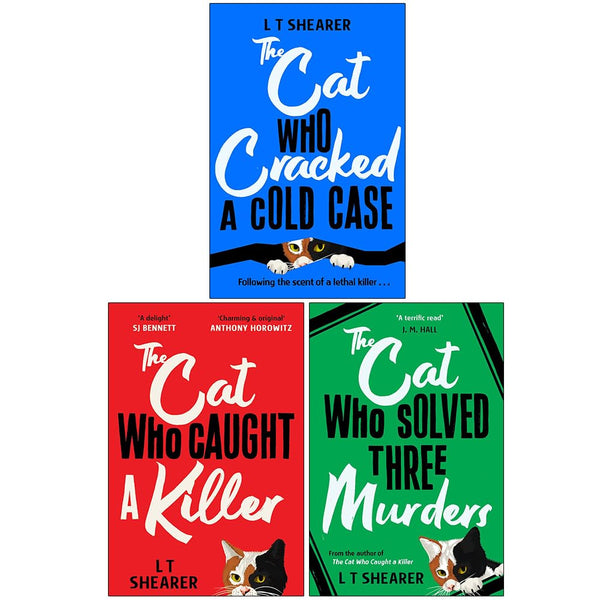 Conrad the Cat Detective Series 3 Books Collection Set By L T Shearer