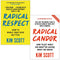 Kim Scott Collection 2 Books Set (Radical Respect and Radical Candor)