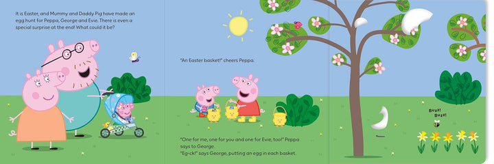 Peppa Pig: Peppa's Easter Surprise: A lift-and-find book By Ladybird | Board Book
