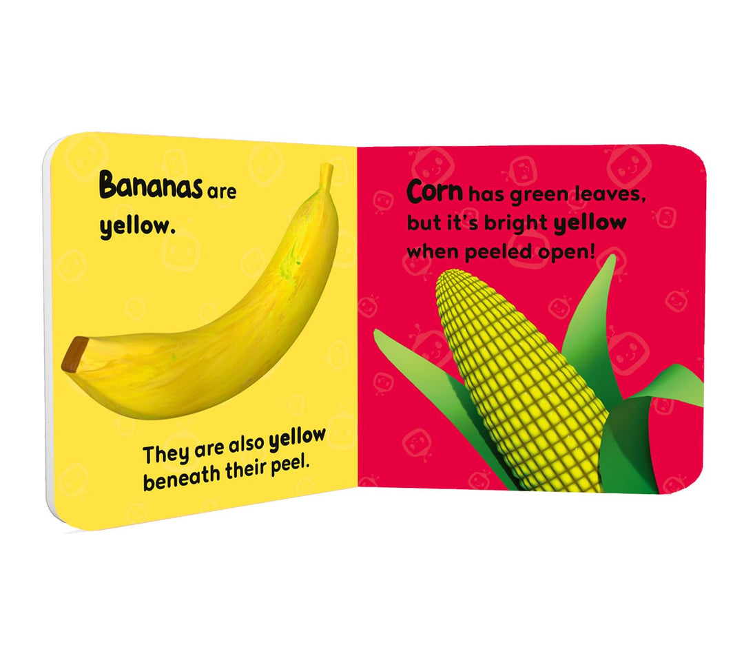 Cocomelon Little Learners Pocket Library 12 Board Books Collection Set (Animals, Fruit And Vegetables, Weather, Days of the Week, Family Time and More)