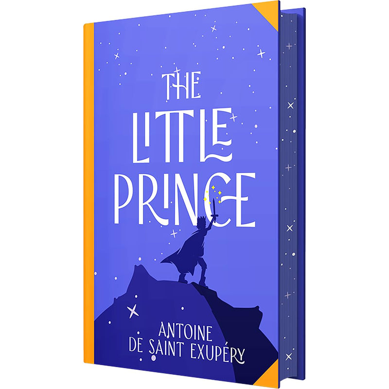 The Little Prince Book by Antoine de Saint-Exupery | Sprayed Edge Deluxe Hardcover Edition – A Timeless Tale of Wonder, Love, and Imagination