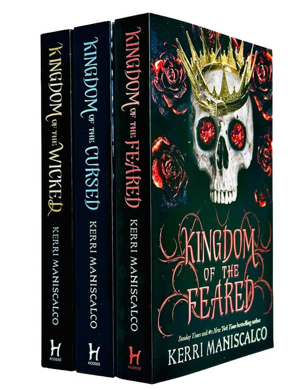 Kingdom of the Wicked Series 3 Book Set by Kerri Maniscalco | Dark Fantasy YA Collection – Witches, Magic, Curses & Supernatural Adventure