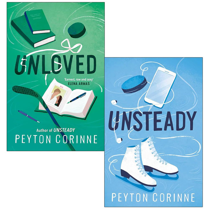 The Undone Series 2 Books Set Collection By Peyton Corinne (Unloved and Unsteady)