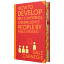 How To Develop Self-Confidence And Influence People By Public Speaking By Dale Carnegie | Sprayed Edge Hardcover Edition