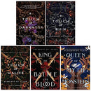 Scarlett St Clair Hades X Persephone & Adrian X Isolde Series Collection 5 Books Set (A Touch of Darkness, A Touch of Ruin, A Touch of Malice, King of Battle and Blood & Queen of Myth and Monsters)