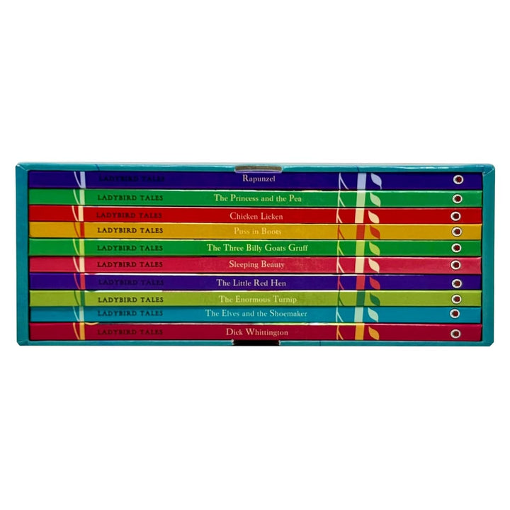 Ladybird Tales Classic Collection 10 Books Set | Slipcase (Dick Whittington, The Three Billy Goats Gruff, The Elves and the Shoemaker,Puss in Boots,The Enormous Turnip,Chicken Licken,The Little Red Hen & More)