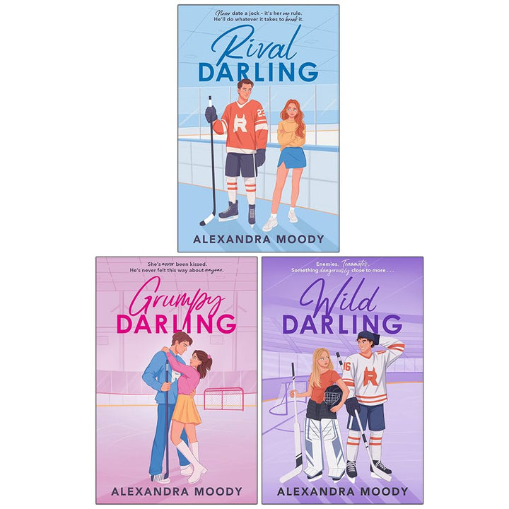 The Darling Devils Series 3 Books Collection Set By Alexandra Moody (Rival Darling, Grumpy Darling and Wild Darling)