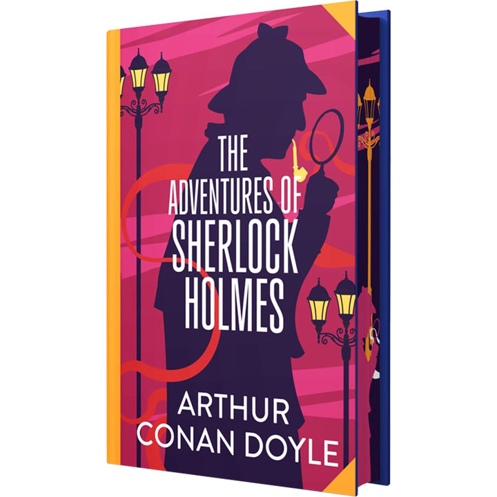 The Adventures of Sherlock Holmes Book by Sir Arthur Conan Doyle (Deluxe Hardback Sprayed Edge Edition)