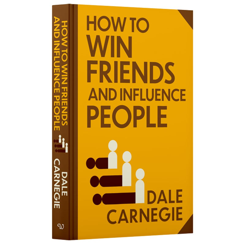 How To Win Friends And Influence People Book By Dale Carnegie | Classics Sprayed Edge Deluxe Hardcover Edition