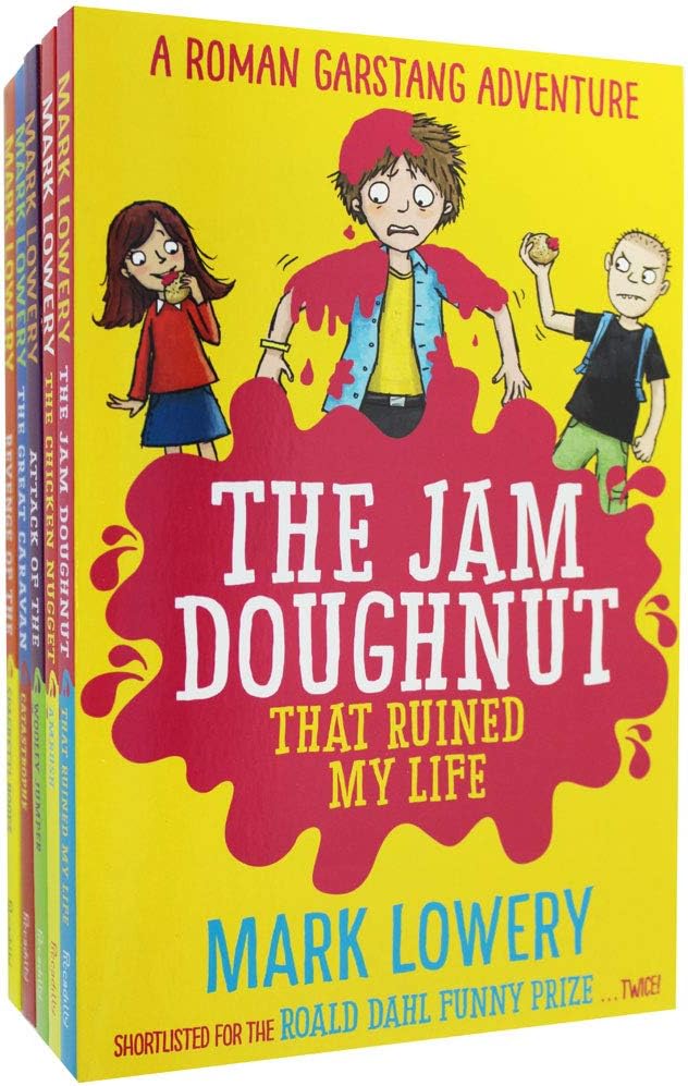 A Roman Garstang Adventure 5 Book Set by Mark Lowery – A Wildly Funny, Hugely Heartwarming Series(Ages 8–12) Paperback