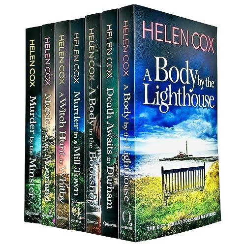 The Kitt Hartley Yorkshire Mysteries Series 7 Books Collection Set By Helen Cox (Murder by The Minster, A Body in the Bookshop, Murder on the Moorland, Murder in a Mill Town & More)