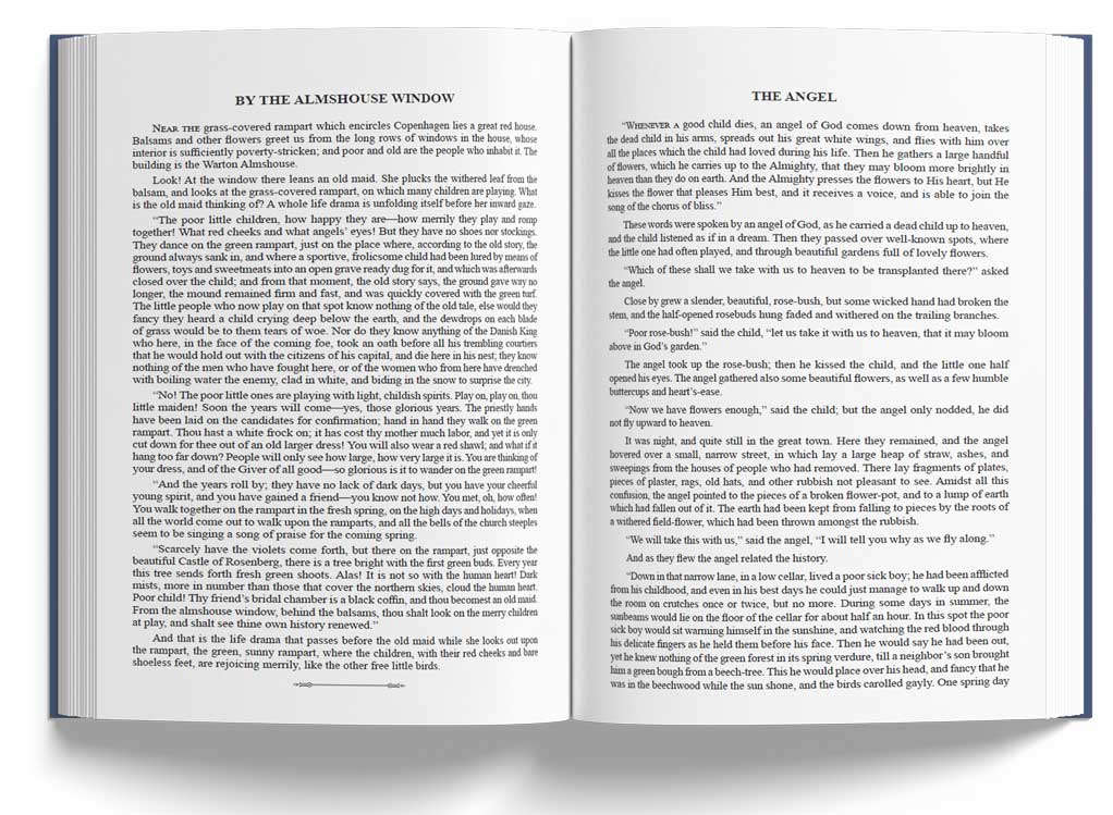 The Complete Fairy Tales of Hans Christian Andersen – Leather Bound Book | Classic Children's Stories, Enchanting Tales & Timeless Bedtime Reading