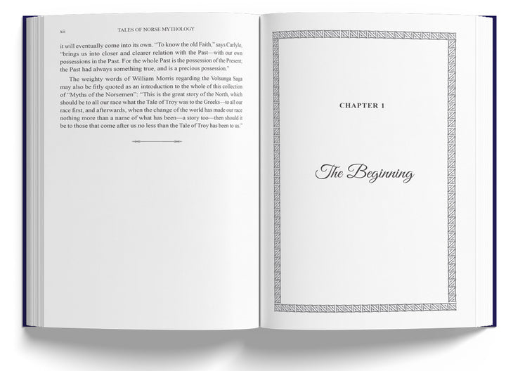 Tales of Norse Mythology Book by Helen A. Guerber | Epic Viking Legends, Gods & Ancient Myths in a Stunning Leather-Bound Collector’s Edition