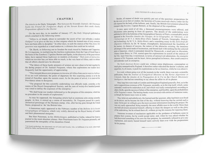 A Collection of Jules Verne Novels – Leather Bound Book | Timeless Adventure, Fiction & Classics by the Famous French Author | Illustrated & Vintage