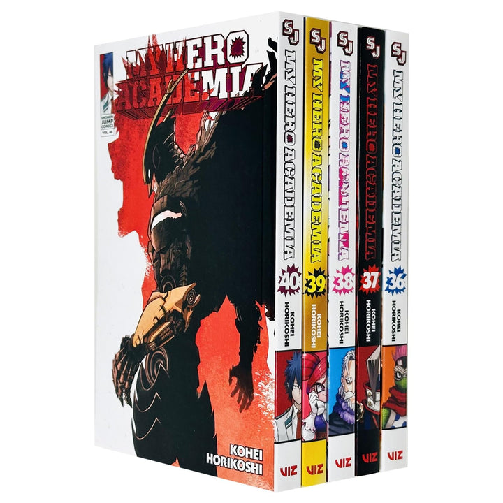 My Hero Academia Series Volume 36-40 Collection 5 Books Set By Kohei Horikoshi