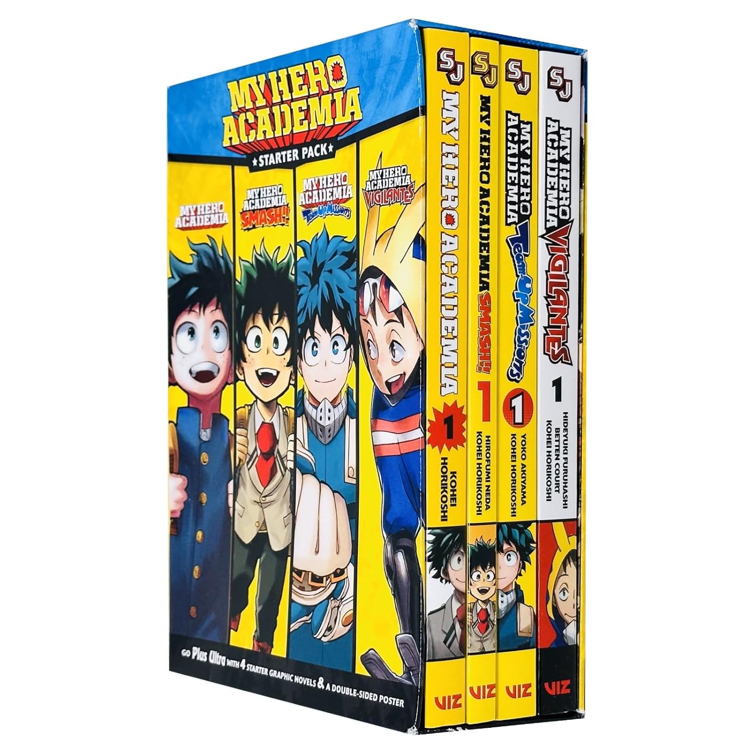 My Hero Academia Series Volume 1 Starter Pack of Smash, Team up