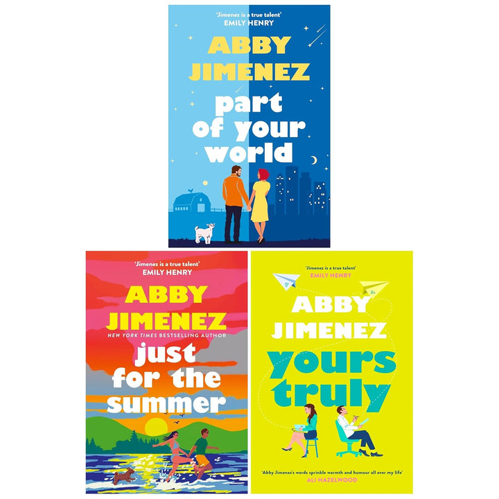 Abby Jimenez 3 Books Collection Set | Part of Your World, Yours Truly & Just for the Summer | Contemporary Romance