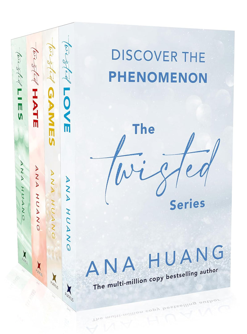 Twisted Series 4-Book  Box Set by Ana Huang | Bestselling Contemporary Romance Novels – Love, Drama & Passion (Twisted Love, Games, Hate & Lies)