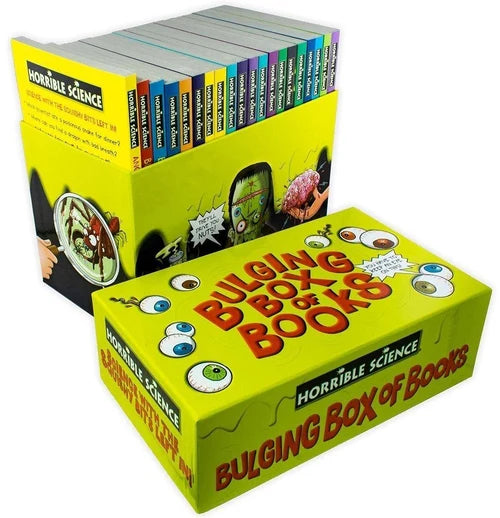 Horrible Science Bulging Box of Books Collection – 20-Book Set by Nick Arnold | Fun & Educational Science Series for Kids & Young Readers