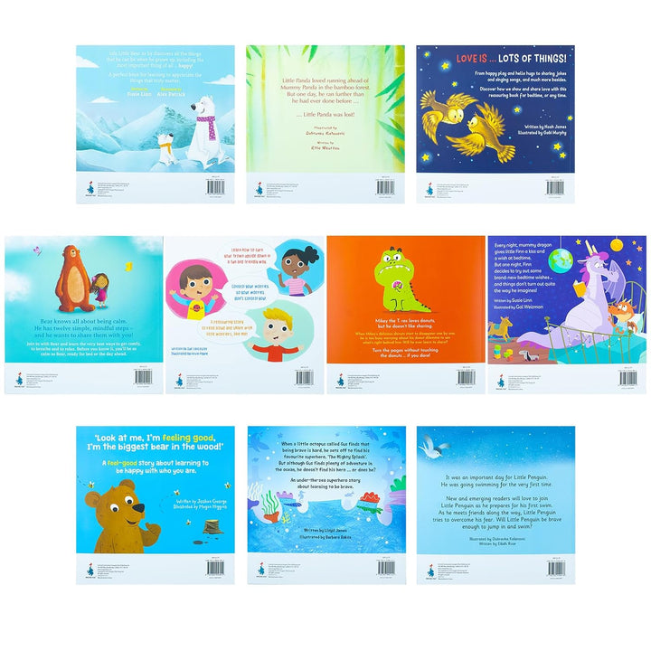 Best Behaviour - Let's Talk About Our Behaviour and Feelings 10 Illustrated Stories Book Collection: (The Worry Monsters, Educational Storybooks on Emotions, Feelings, Kindness, Tantrums & Social Skills for Kids & Toddlers)