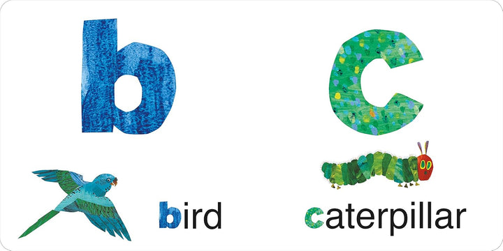 The Very Hungry Caterpillar's abc: Learn Your ABC with the Very Hungry Caterpillar Book by Eric Carle (Board Book)