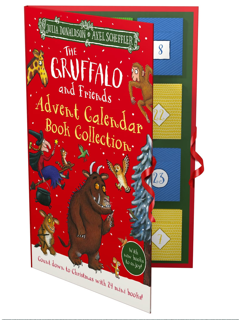 The Gruffalo and Friends Advent Calendar Book Collection (2022) - 24 Hardback Books for 5-12 years By Julia Donaldson & Axel Scheffler