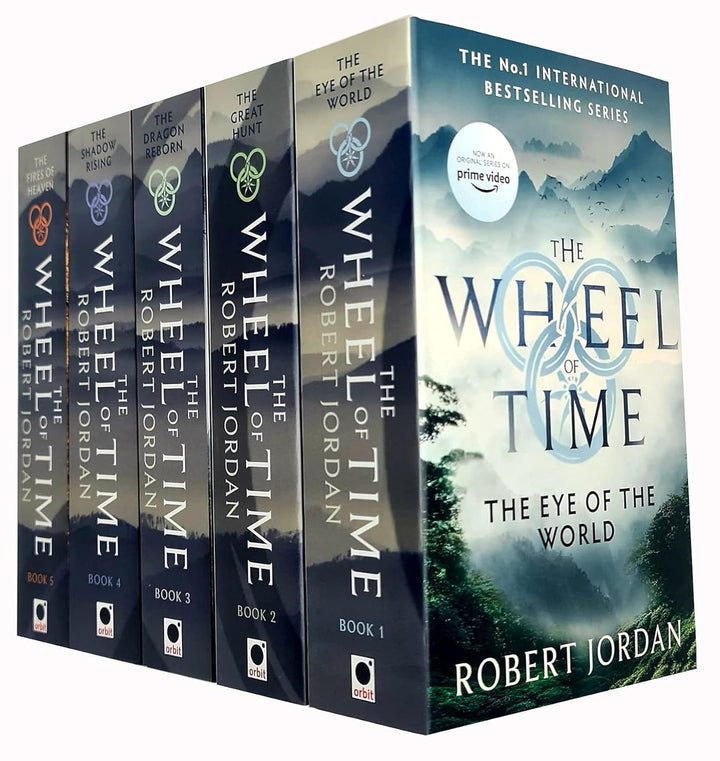 Robert Jordan Wheel of Time Collection 5 Books Set (Book 1-5) Eye Of The World