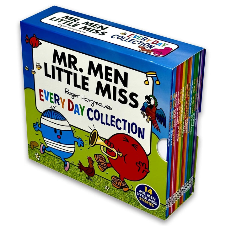 Mr Men and Little Miss Everyday Collection 14-Book Slipcase Set | Fun & Colorful Children's Stories | Bedtime Reading for Kids with Beloved Characters