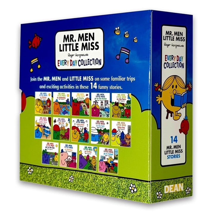 Mr Men and Little Miss Everyday Collection 14-Book Slipcase Set | Fun & Colorful Children's Stories | Bedtime Reading for Kids with Beloved Characters