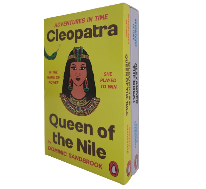 Adventures in Time Series by Dominic Sandbrook 2 Books Collection Box Set (Cleopatra, Queen of the Nile & Alexander the Great) | Paperback