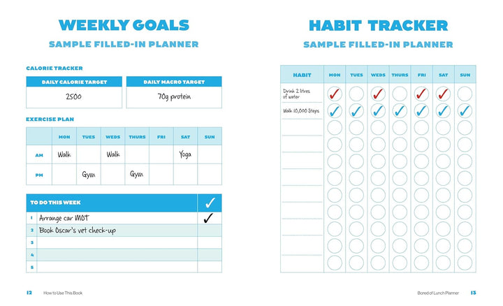 Bored of Lunch: Meal Planner: Plan Your Meals. Stay on Budget. Track Your Calories Book by Nathan Anthony (Paperback)
