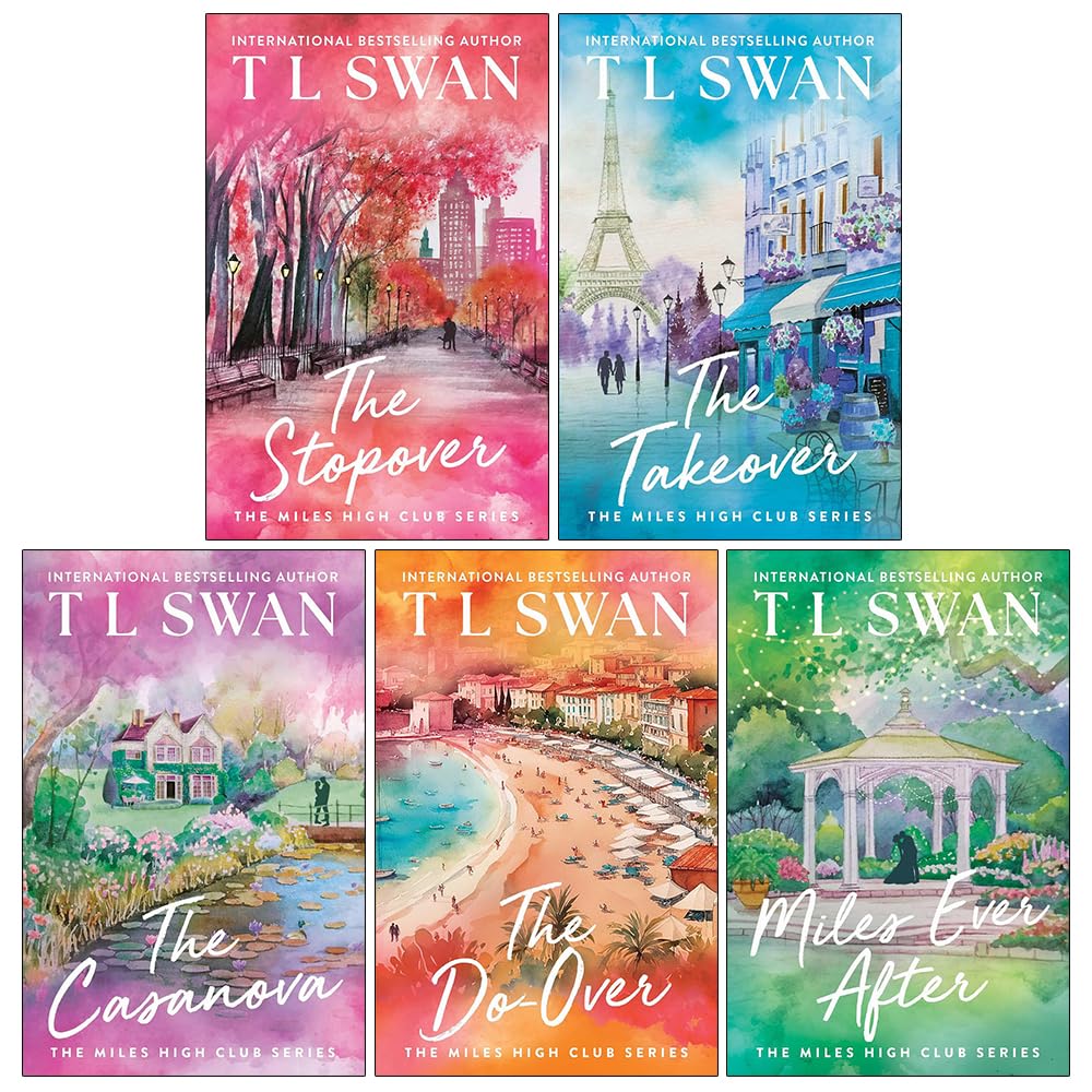 The Miles High Club Series 5 Books Collection Set By T L Swan (The Stopover, The Takeover, The Casanova, The Do-Over and Miles Ever After)