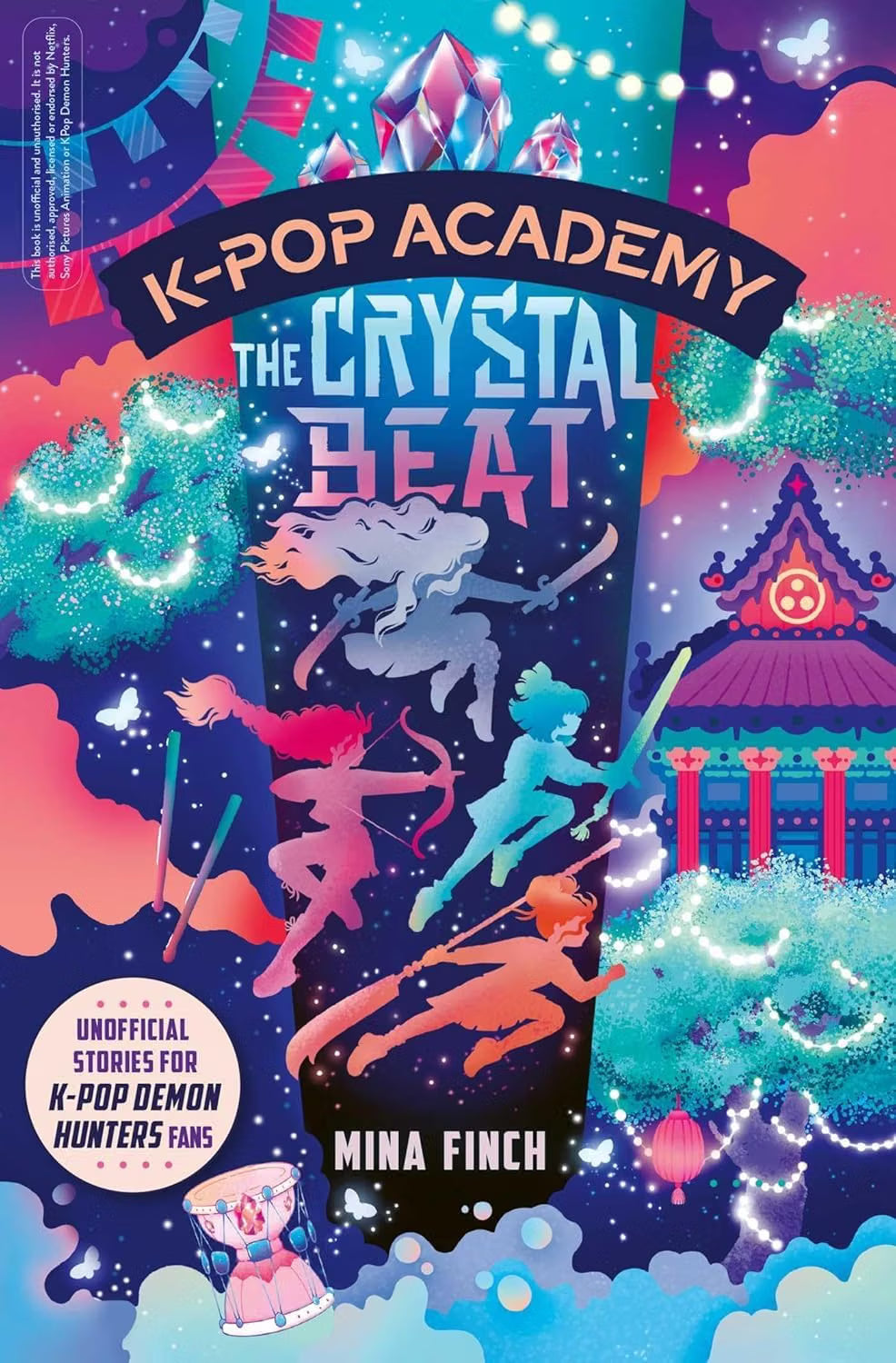 K-Pop Academy Series (Volume 1-6) Collection 6 Books Set By Mina Finch (The Stage of Shadows, Cursed Spotlight, The Crystal Beat, Guardians' Glow, Tiger's Eye & Song of Tomorrow)