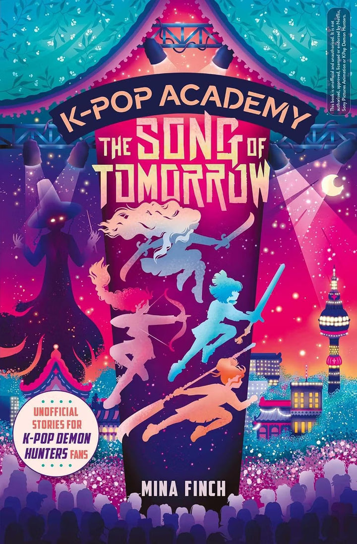 K-Pop Academy Series (Volume 1-6) Collection 6 Books Set By Mina Finch (The Stage of Shadows, Cursed Spotlight, The Crystal Beat, Guardians' Glow, Tiger's Eye & Song of Tomorrow)