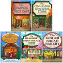 Dream Harbor Series 5 Books Collection Set By Laurie Gilmore (The Pumpkin Spice Café, The Cinnamon Bun Book Store, The Christmas Tree Farm, Strawberry Patch Pancake House and Gingerbread Bakery)