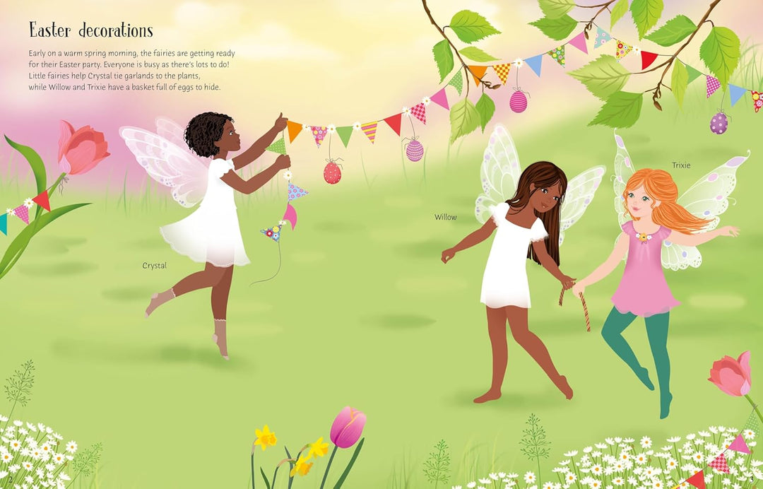 Usborne Little Sticker Dolly Dressing Easter Party by Fiona Watt | Paperback