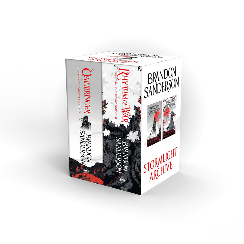 The Stormlight Archive Boxed Set Books Part Two by Brandon Sanderson (Oathbringer and Rhythm of War)