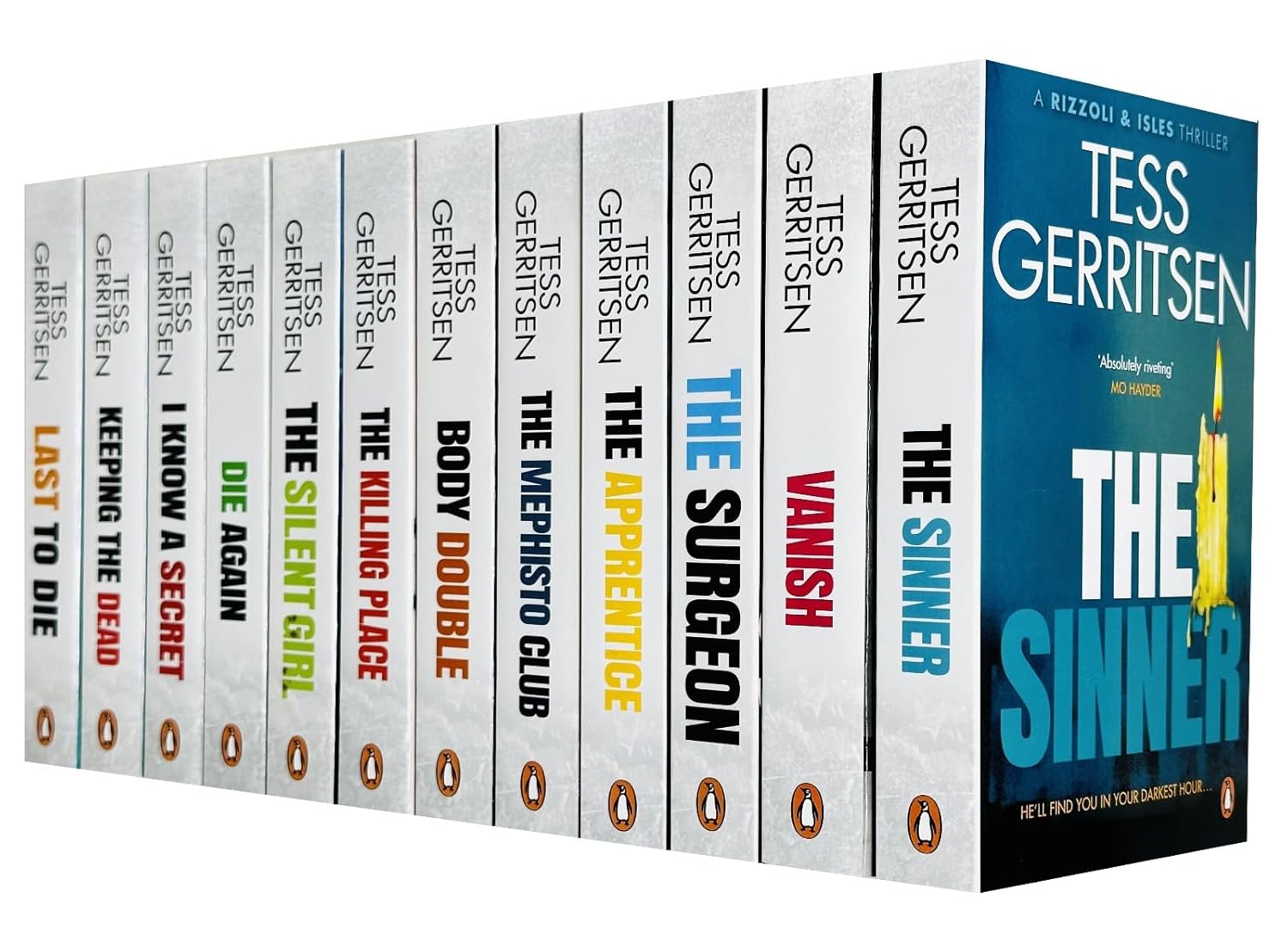 Rizzoli and Isles 12 Books by Tess Gerritsen - Thriller Collection