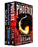 Varjak Paw,The Outlaw Varjak Paw,Phoenix 3 Books Collection Set By SF Said