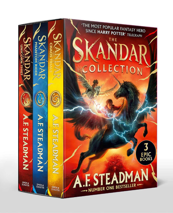 The Skandar Collection  Books 1 - 3 Boxed Set A E Steadman