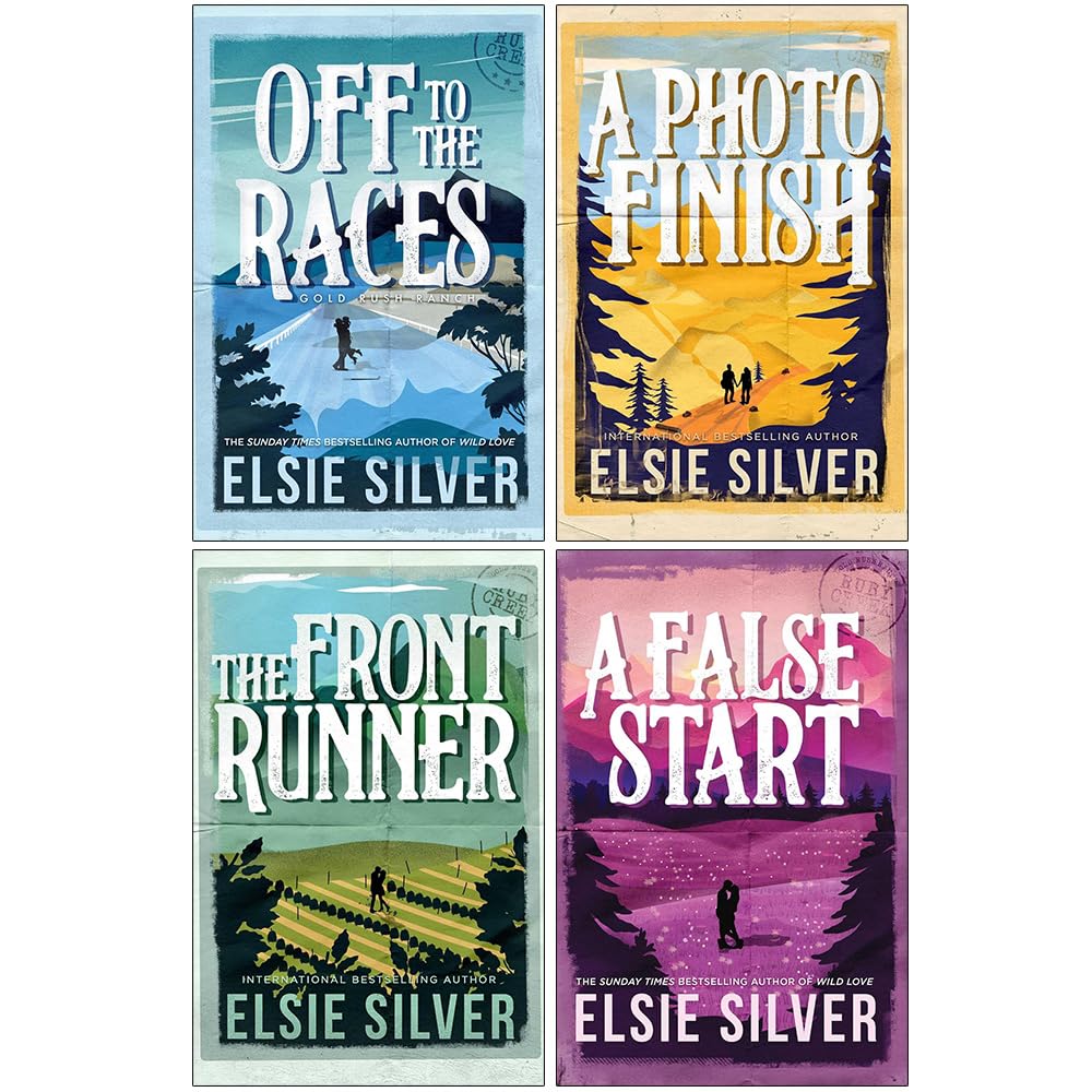 Gold Rush Ranch Series by Elsie Silver - 4 Books Collection – Lowplex Books