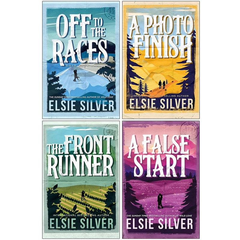 Gold Rush Ranch Series by Elsie Silver 4-Book Collection Set | Romantic Fiction, Young Adult Novels, Heartfelt Stories & Adventure | Paperback Edition