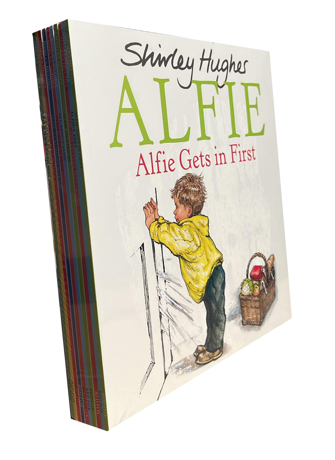 Shirley Hughes Alfie Collection 10 Books Set(Alfie Gets in First, Alfie's Feet, An Evening At Alfie's, Alfie Gives A Hand, Alfie Wins A Prize, Alfie Outdoors, All About Alfie, Alfie on Holiday and More)