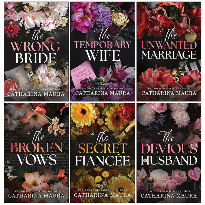 The Windsors Series 6 Books Collection Set By Catharina Maura (The Wrong Bride, The Temporary Wife, The Devious Husband and more!) | Paperback