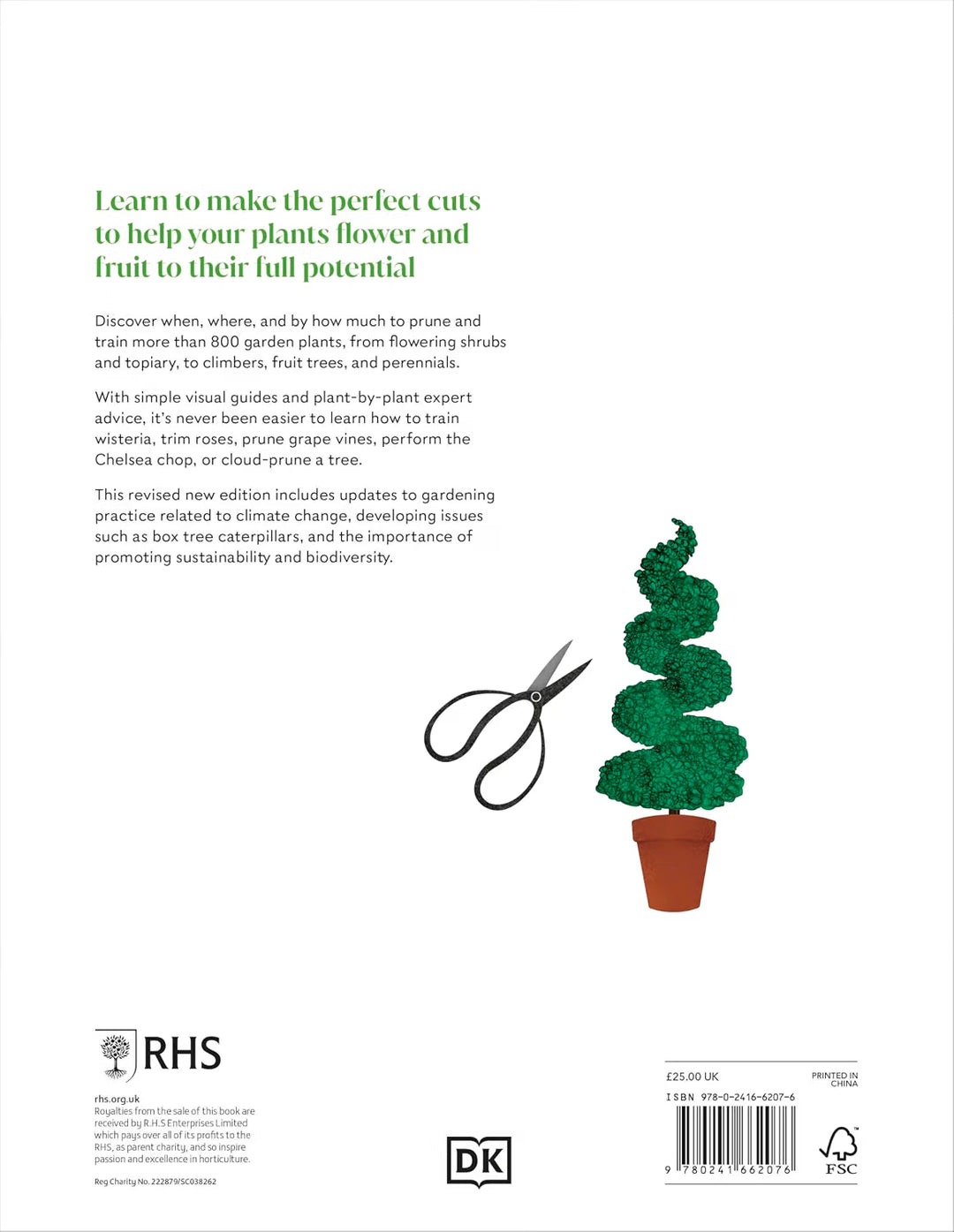 RHS Pruning and Training Revised Edition: Gardening Guide Book for Budding Gardeners | Care Tips for 800+ Plants, Effective Pruning & Horticulture