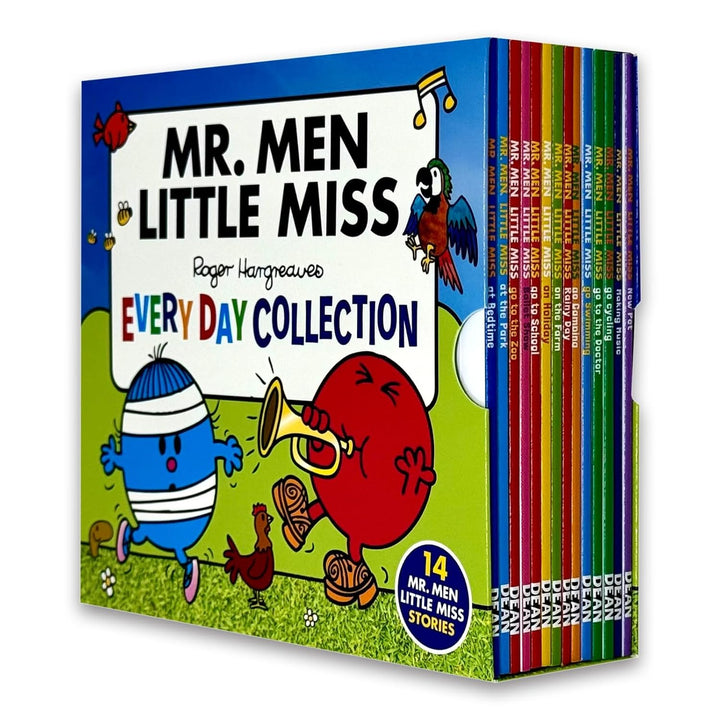 Mr Men and Little Miss Everyday Collection 14-Book Slipcase Set | Fun & Colorful Children's Stories | Bedtime Reading for Kids with Beloved Characters