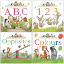 Percy the Park Keeper Early Learning collection 4 Picture Books Set By Nick Butterworth (ABC, 123, Colours and Opposites)