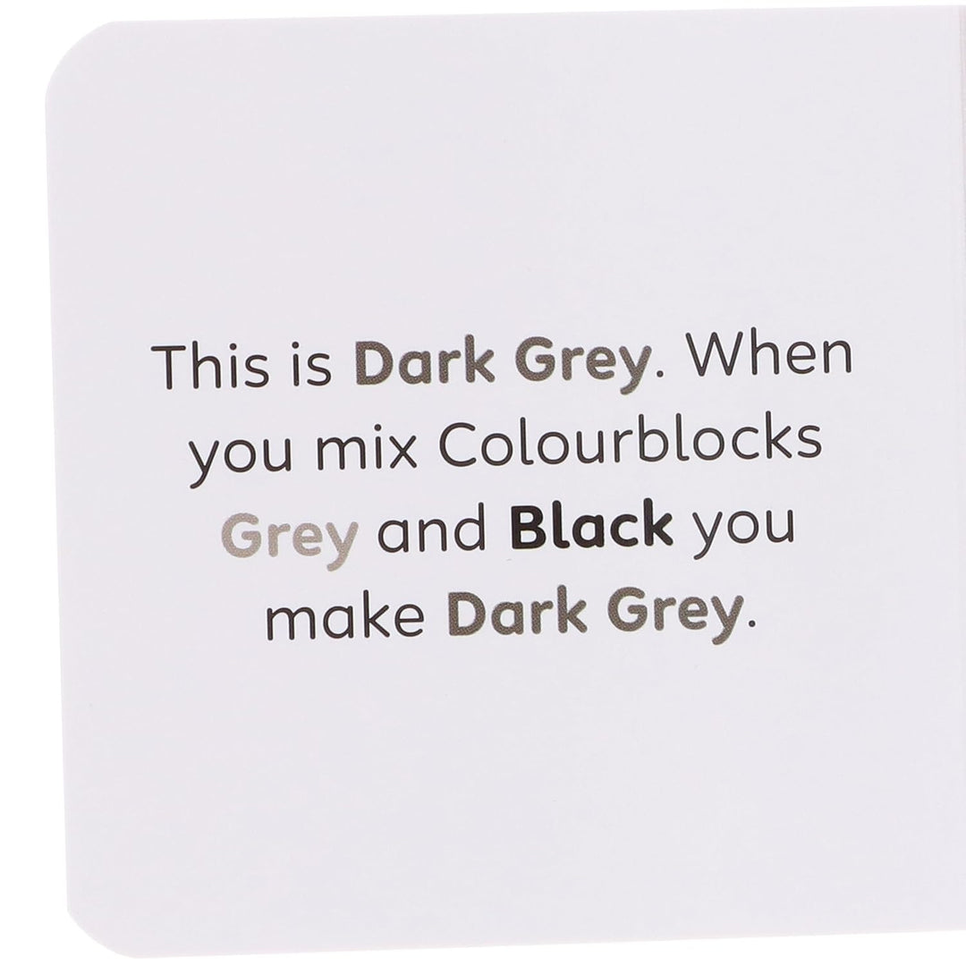 A Case of Colourblocks 12 Mini Books Collection Boxset (I am Red, I am Blue, I am Yellow, I am Green, I am Orange, I am Purple, I am Pink, I am Brown, Black and White, I am Indigo, I am Violet and Grey)