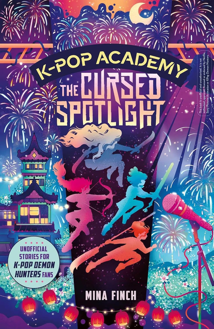 K-Pop Academy Series (Volume 1-6) Collection 6 Books Set By Mina Finch (The Stage of Shadows, Cursed Spotlight, The Crystal Beat, Guardians' Glow, Tiger's Eye & Song of Tomorrow)