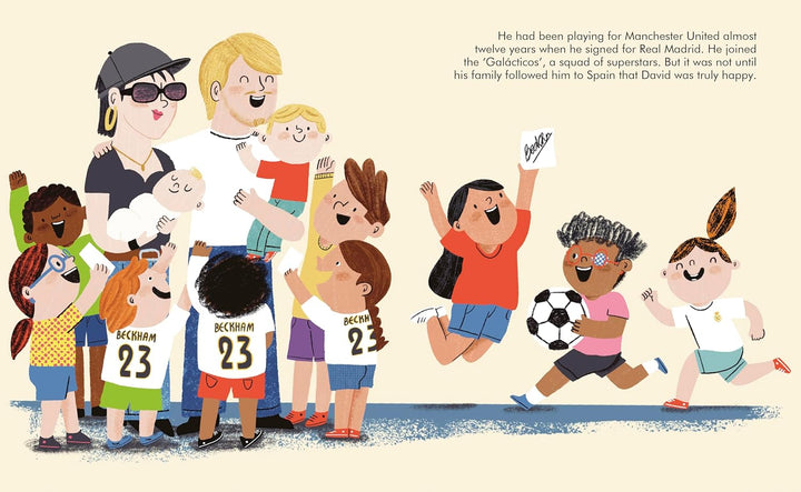 David Beckham (123) (Little People, BIG DREAMS) Book by Sanchez Vegara, Maria Isabel | Hardcover